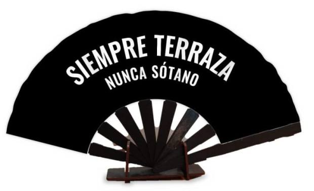 Abanico Siempre terraza, nunca sótano