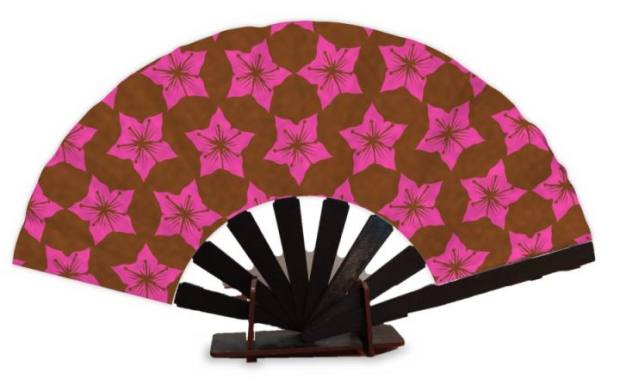Abanico Tropical fucsia